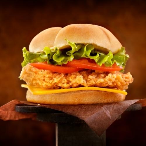 Qtr Pounder Chicken Fillet Burger